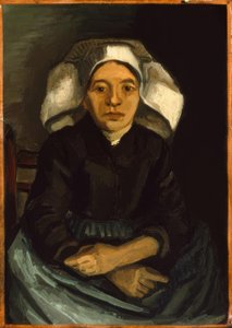 Campesina de Nuenen sentada de Vincent van Gogh